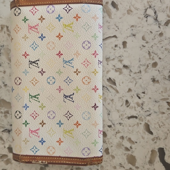 Louis Vuitton Long Murakami Multicolor Wallet with Box - Picture 4 of 17